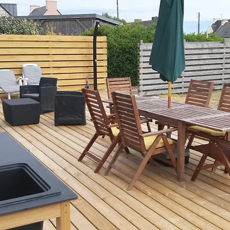 Vue Mer Tres Belle Plage A Pied Maison Proche Lesconil Loctudy Exterior photo