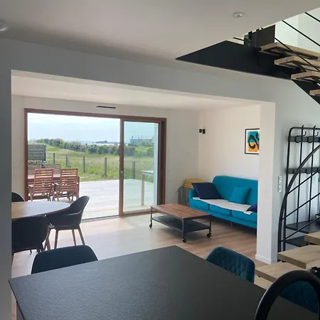 Vue Mer Tres Belle Plage A Pied Maison Proche Lesconil Loctudy Exterior photo